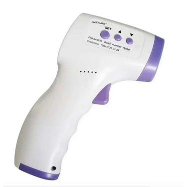 Imagem de Termômetro Laser Digital Infravermelho Febre De Testa Bebe