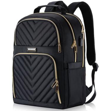 Imagem de Mochila Kuosdaz Travel Laptop 15,6" para meninas adolescentes preta
