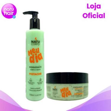Imagem de Kit Hidratante Pistache 250g + Esfoliante Pistache Natucorpo Meu Dia 1