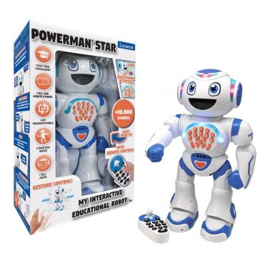 Imagem de Robô Programável LEXiBOOK ROB85EN com Controle Remoto para Crianças Acima de 6 Anos, Branco