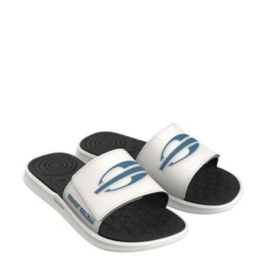 Imagem de Chinelo Masculino Mormaii Quiver Ultra Gaspea REF: 11956, Branco preto
