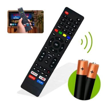 Imagem de Controle Remoto Para Tv Philco Smart Netflix Globoplay Amazon Prime Yo