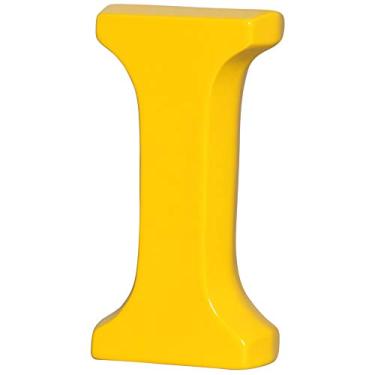 Imagem de Letra I Grande Ceramicas Pegorin Amarelo
