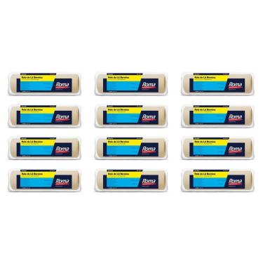 Imagem de Kit 12 Rolo Bernina 23cm Pintura Tinta Epoxi e Acrilica Roma