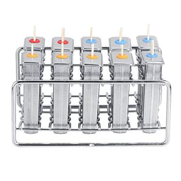 Imagem de Sorvete de Aço Inoxidável, Sorvete que Faz o Molde Moldes de Sorvete Fabricante Diy Ferramenta de Sorvete Suprimentos de Cozinha do Agregado Familiar