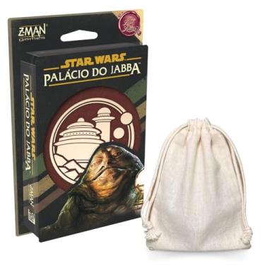 Imagem de Kit Galapagos Jogos Star Wars Palácio Do Jabba + Porta Jogos e Cartas