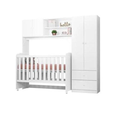 Imagem de Conjugado Ternura e Berço Amore Branco - Peternella