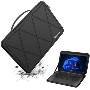 Imagem de Smatree Capa protetora rígida de EVA compatível com laptop HP de 15,6 polegadas 15-dw4047nr/15-dy5097nr/15-dy2096nr/15-ef3097nr Laptop, 15,6 polegadas HP 255 G9 capa para notebook (M85)