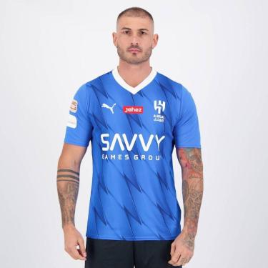 Imagem de Camisa Al-Hilal Of.1 Home 2023/24 #10 Neymar