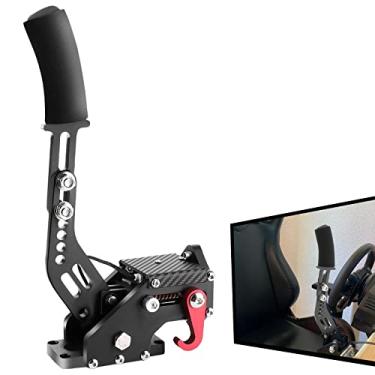 Imagem de Endxedo PC Racing Game USB Handbrake 16Bit SIM Compatible with Logitech G27 G29 G920 G923 T500 T300 Simulate Linear Handbrake Black (Only PC System)