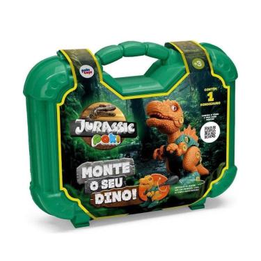 Imagem de Dinossauro Brinquedo Maleta Montar Chave Monte Seu Dino