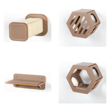 Imagem de Playground para Gatos Canolli Marrom