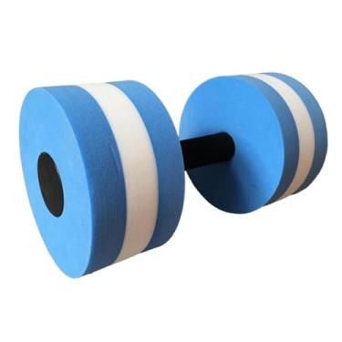 Imagem de Amagogo Barra Aquática Do Haltere, Halteres Flutuantes Da água de Eva Adultos Crianças Piscina Halteres Aquáticos Barbell Float Exercício Aquático Haltere, Azul