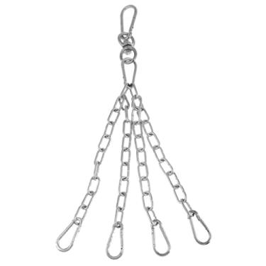 Imagem de lahomia Saco de punção de boxe resistente, 4 correntes para pendurar, MMA Kickboxing Punching