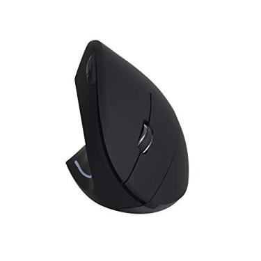 Imagem de Mouse vertical com fio 2.4G para cans USB Ergonoc Optical Mouse para cans de alta precisão ajustável 800/1200/1600 DPI 5 botões de substituição para laptop PC