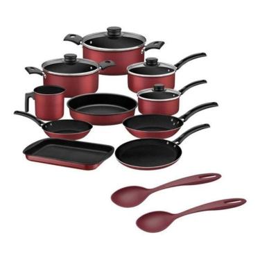 Imagem de Conjunto de Panelas Antiaderente Tramontina 12 peças