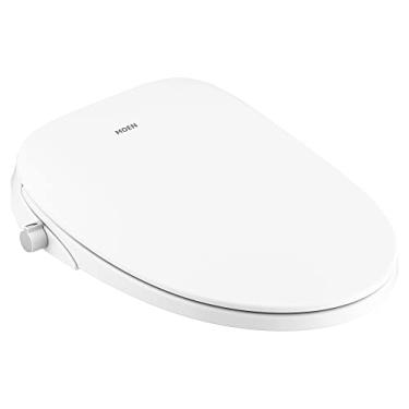 Imagem de Moen Bidé elétrico padrão EB800-E 2-Series Sanitários alongados em branco com assento aquecido