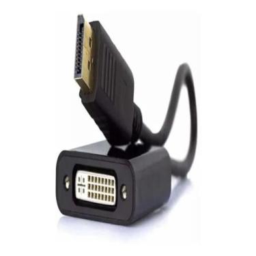 Imagem de Cabo Adaptador Displayport Macho Para Dvi Fêmea (24+5) - Wlw