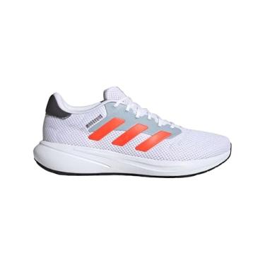 Imagem de adidas Tênis adulto unissex Response Runner U, Calçado branco/vermelho solar/azul maravilha (Ig0741), 24.5 cm
