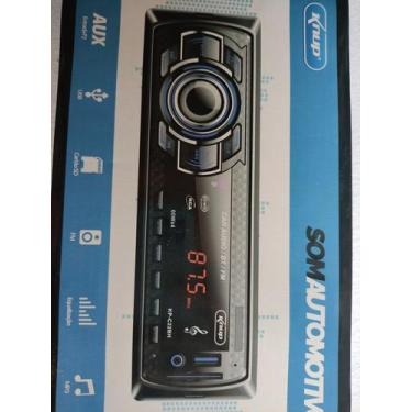Imagem de Radio Som Automotivo Bluetooth Controle Remoto Mp3 Usb Sd - KNUP