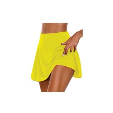 Imagem de Short Saia Plus Size Viscolaycra Do P Ao G6 Fitness - topbrasil , Amar