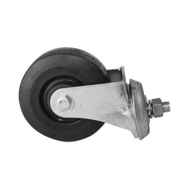 Imagem de Rodízio Sem Trava c/ Parafuso Giratório Cinza 4 Pol - Schioppa