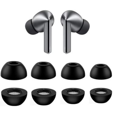 Imagem de ALXCD Pontas auriculares de espuma compatíveis com Galaxy Buds 3 Pro SM-R630N, P/M/G/GG, 4 pares de pontas de fones de ouvido de espuma viscoelástica macia, compatíveis com Galaxy Buds 3 Pro SM-630N 4