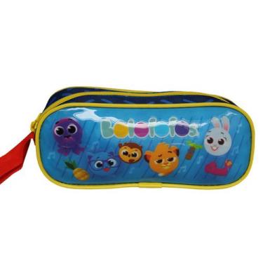 Imagem de Estojo Infantil Escolar Turma Dos Bolofofos Youtube Criança - Clio Sty