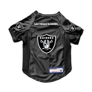 Imagem de Littlearth Camiseta para animais de estimação unissex NFL Oakland Raiders para cães grandes, cor da equipe, cachorro grande