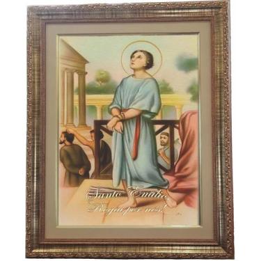 Imagem de Quadro Do Santo Emílio, Mod. 01, Tam. 53x43cm. Angelus