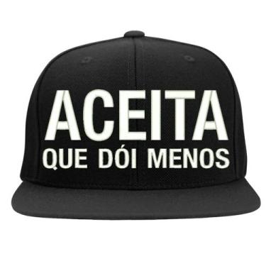 Imagem de Boné Bordado - Aceita Que Doi Menos Frases - HIPERCAP
