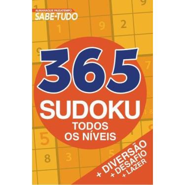 Imagem de Revista Passatempo Almanaque Sabe tudo: 365 Sudoku