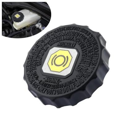 Imagem de Tampa do cilindro mestre de freio, substituição da tampa do fluido de freio OEM # 47230-47090, tampa do reservatório de fluido de freio compatível com Toyota Sienna Tacoma, Lexus ES250 GX460