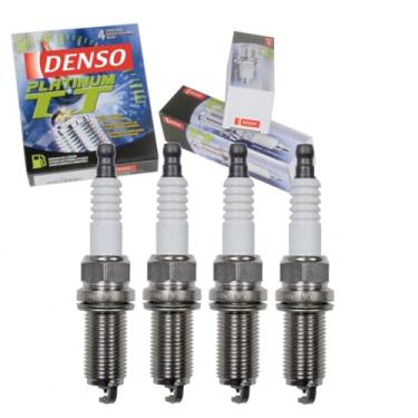 Imagem de 4 velas de ignição DENSO Platinum TT compatíveis com Nissan Altima 2.5L L4 2002-2006
