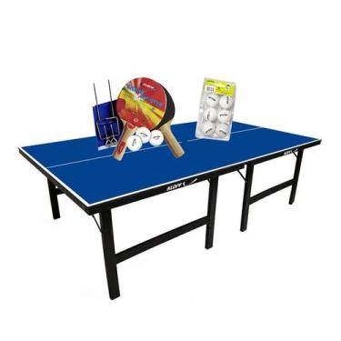 Imagem de MESA PING PONG MDP 15mm 1001 KLOPF + KIT Completo 5030 + Kit 5075