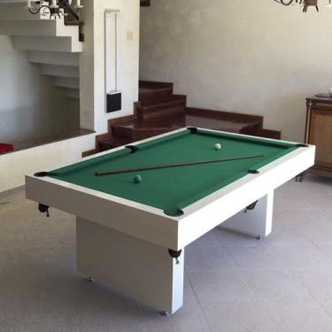 Imagem de Mesa de Sinuca e Bilhar Sedução Carlin Bilhares Superfície em Pedra de