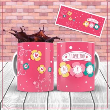 Imagem de Xícara Branca Porcelana Especial Dia das Mães + Caixinha - RYLLO