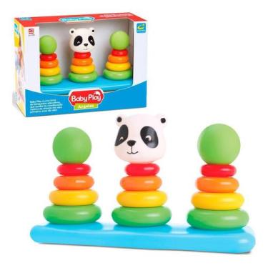 Imagem de Urso Panda Baby Play Educativo Didatico Monta E Desmonta Com - Oem