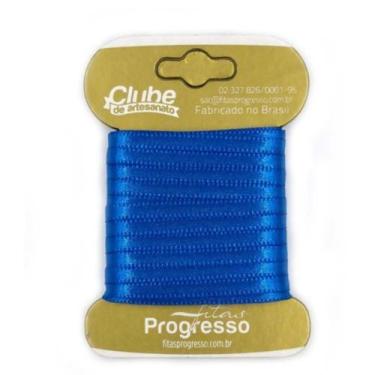Imagem de Fita em Cetim - Cor 214 Azul Royal - 10 m x 4 mm - 1 unidade - Fitas P
