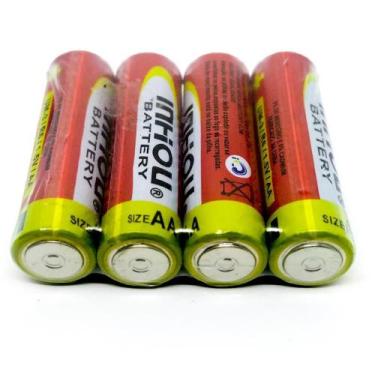 Imagem de Pilha Aa (Média) Inhou- Cartela Com 4 Pilhas - Premium