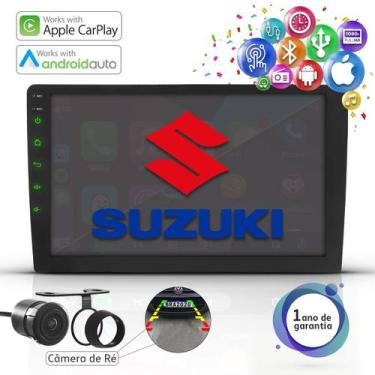 Imagem de Central Multimidia 9 Pol Apple Carplay Android Auto Bt Suzuki - First 