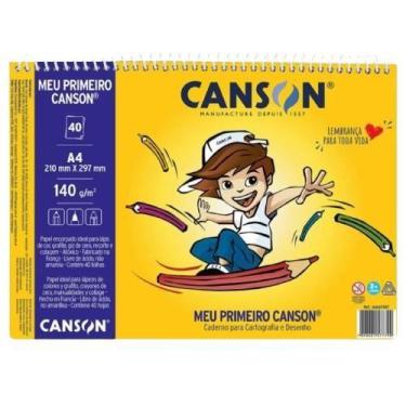 Imagem de Caderno para Cartografia e Desenho A4 Canson 40 Folhas