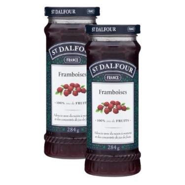 Imagem de kit 2 GELÉIA PREMIUM ST. DALFOUR SABOR FRAMBOESA - 248G