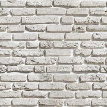 Imagem de Papel De Parede Decorativo Tijolinho Cor Areia - 2,50x0,50m - DEKAL DE