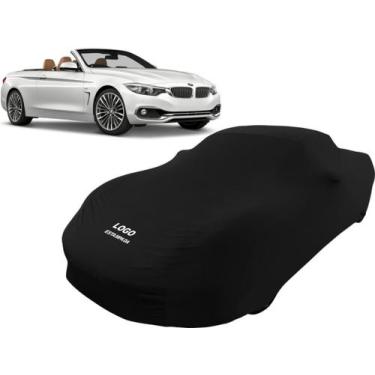 Imagem de Capa De Tecido Para Carro Conversível Bmw 428i Cabriolet - Mz, Preta
