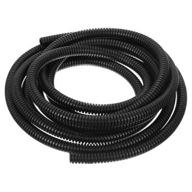 Imagem de HARFINGTON Tubo de tear de fio de 3 m - 1/10.2 cm, protetor de cabo de mangueira de conduíte de fio, mangas de cabo, capa de fio elétrico flexível
