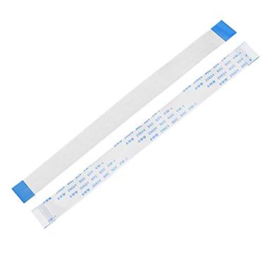 Imagem de Cabo plano flexível uxcell, 24 pinos 0,5 mm Pitch 150 mm FPC FFC cabo de fita flexível para TV LCD, carro, áudio, DVD, laptop, 20 peças (tipo A)