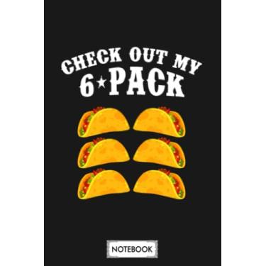 Imagem de Fitness Taco Funny Mexican Gym Gift For Taco Lovers G73491 Notebook: Diary, 6x9 120 Pages, Journal, Planner, Lined College Ruled Paper, Matte Finish Cover
