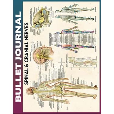 Imagem de Bullet Journal: spinal nerve neuro To do List Dot Grid Pages, Habit Tracker, Invest 10 minutes daily to Physical, Mental and Emotional Health Planner, ... Track Your Progress, and Achieve Your Goals