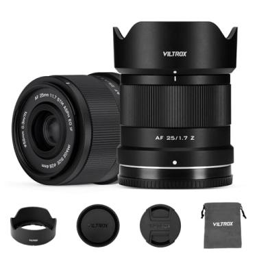 Imagem de VILTROX Lente Dispo de Bolso F1.7 Air Z de 25 mm AF F/1.7 Z-Mount Portátil para Nikon Lente Iniciante Auto Fcous APS-C Lentes Prime Z de Abertura Grande
